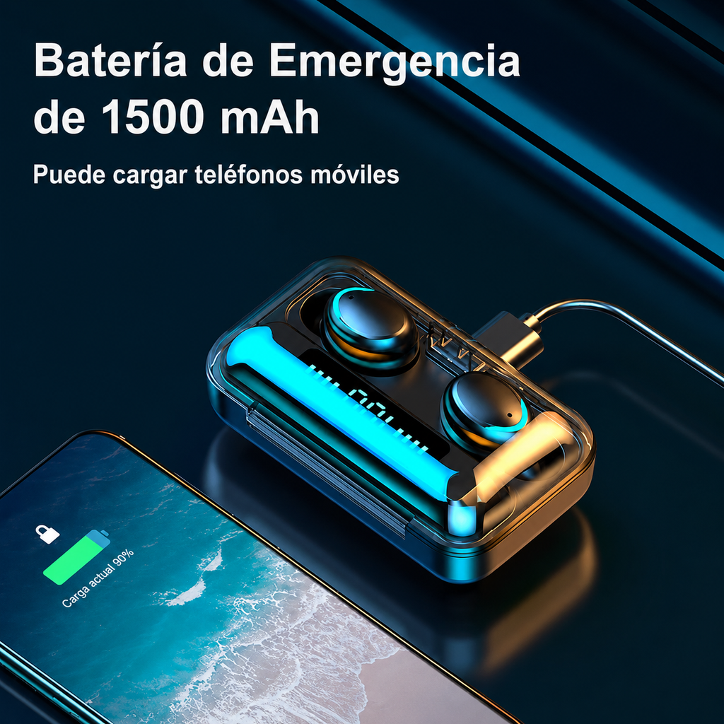 Auriculares tws f9