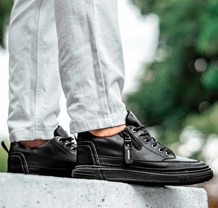 Tenis Zipper Casuales Caballero Premium