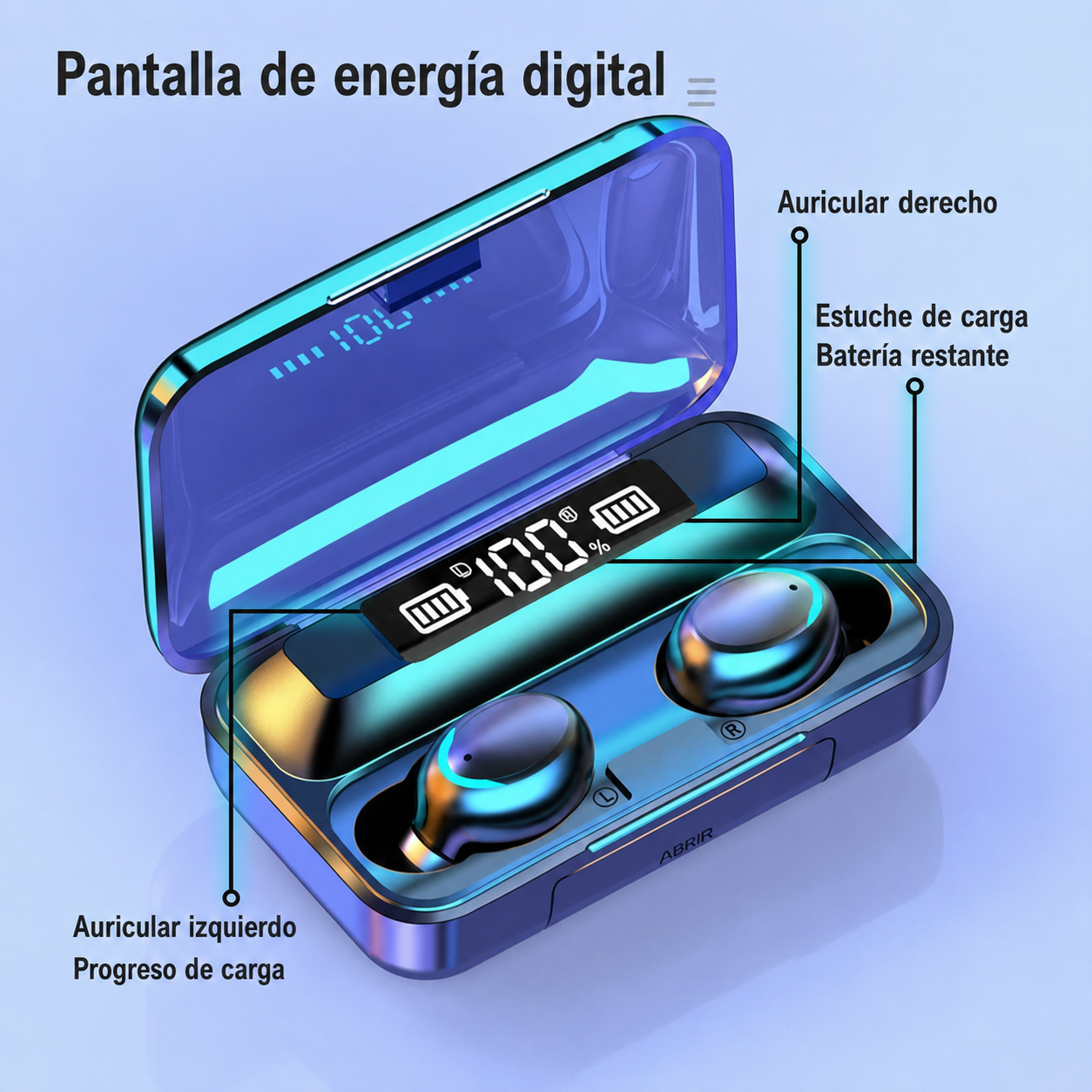 Auriculares tws f9