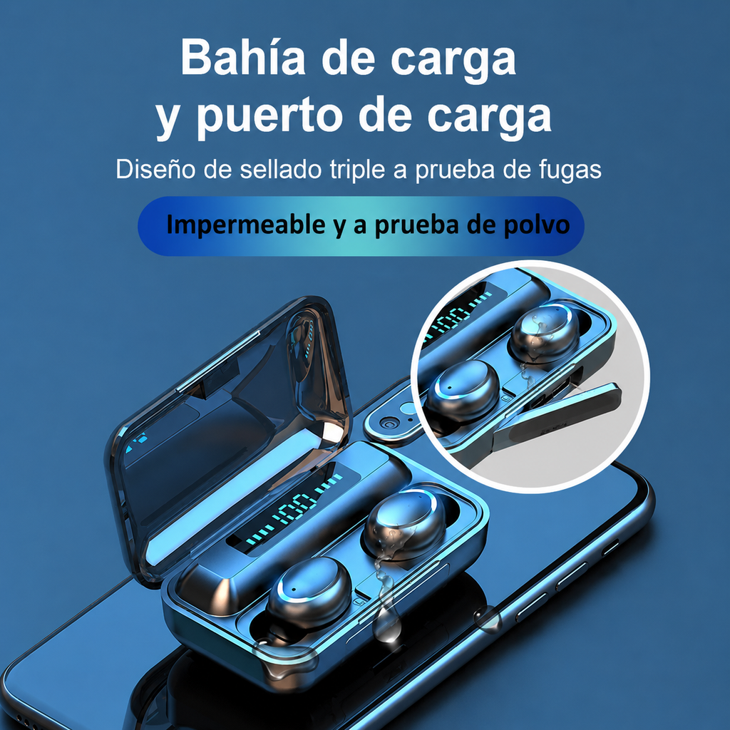 Auriculares tws f9