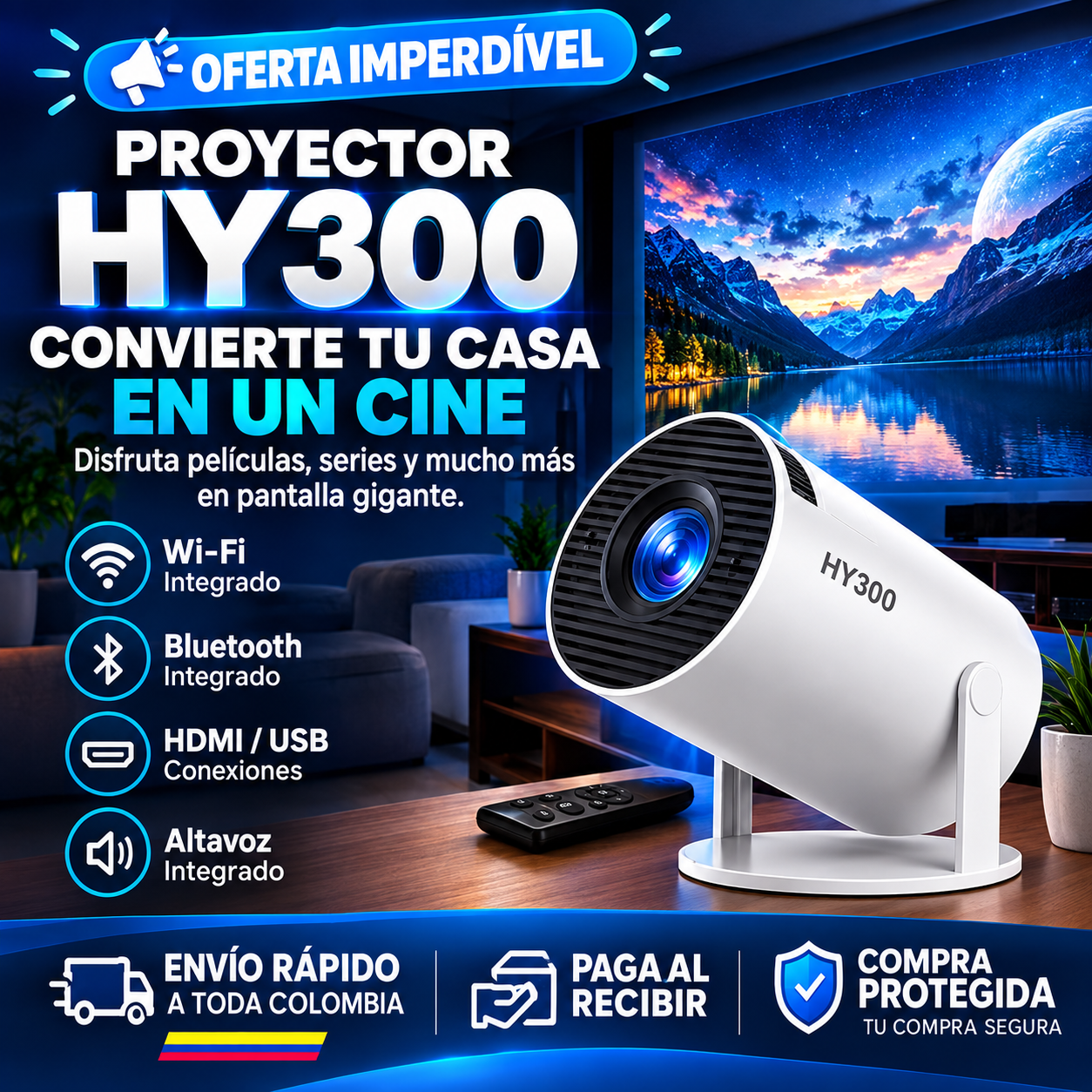 Proyector Hy300